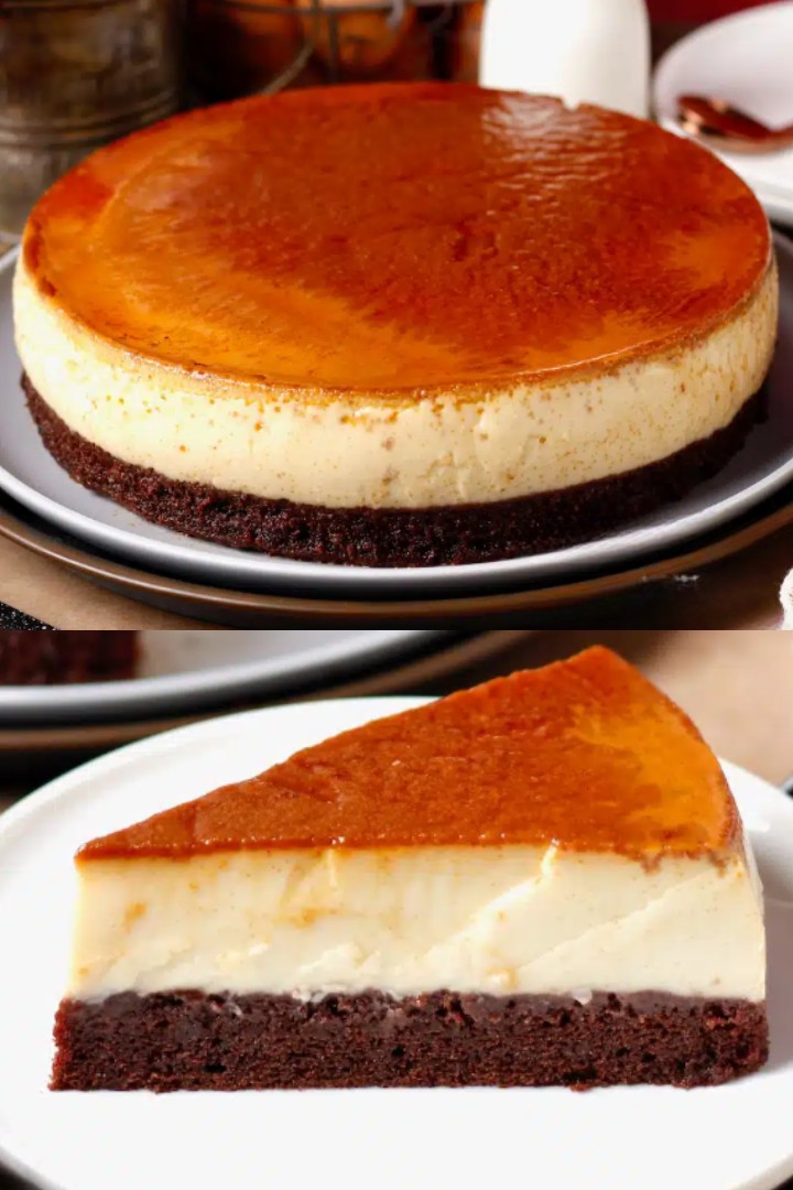 Chocoflan : Le Gâteau Magique à Deux Couches Inversées 481467256_1277791353309414_8056294863946832453_n