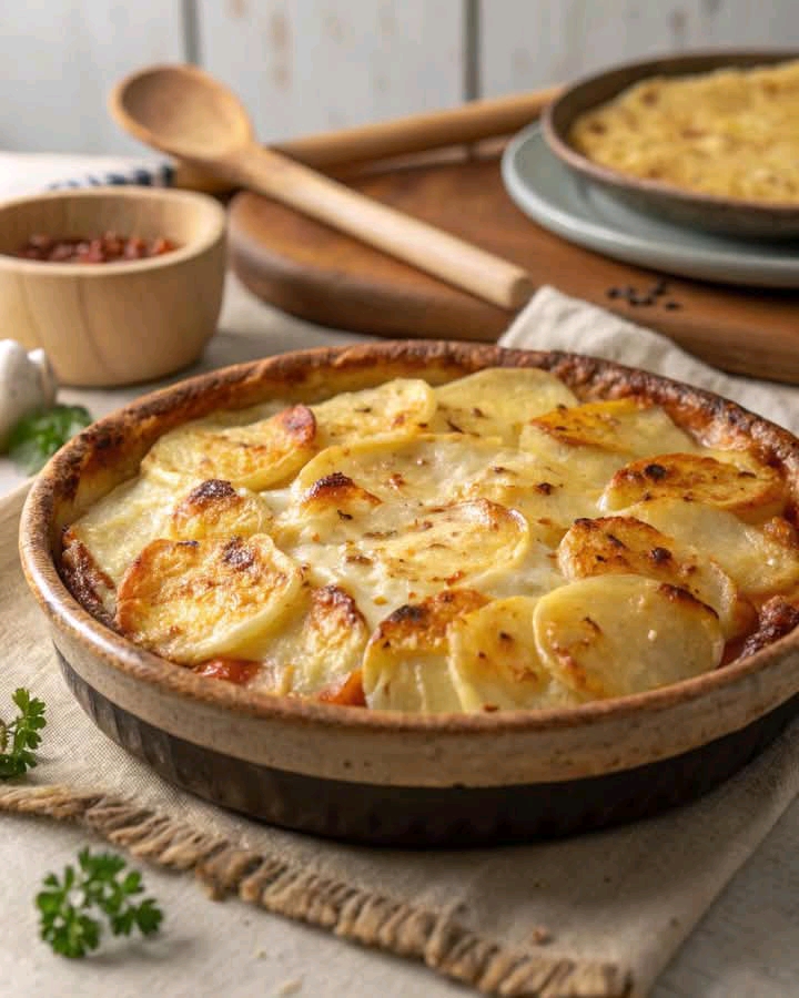 Gratin di Patate e Pomodoro al Forno 1000003277
