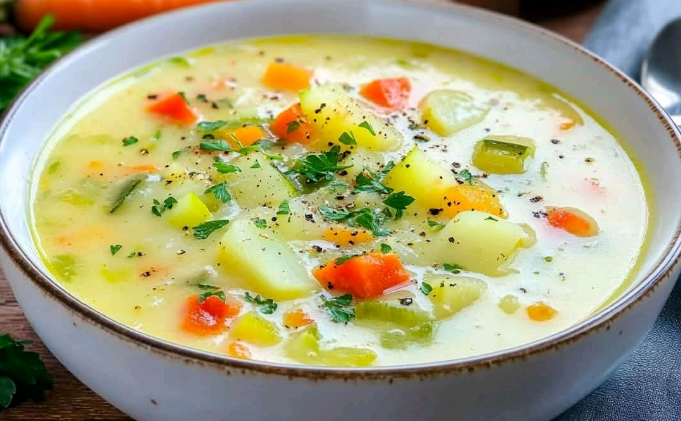 Questa zuppa di verdure è una vera medicina per il mio stomaco! La mangio giorno e notte! Sana! Capture-decran-2025-06-19-234048