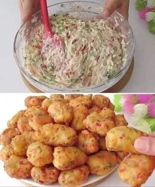 Buñuelos de Verduras con Queso: Una Delicia Crujiente y Casera 4mOlKyI