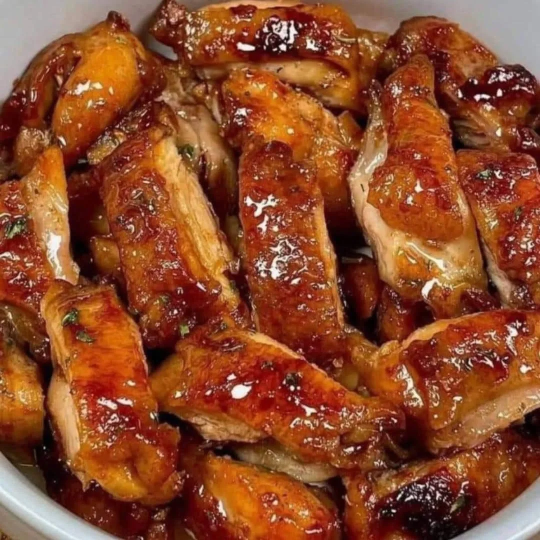 Delicioso Pollo Caramelizado al Estilo Asiático NVHl7FZ