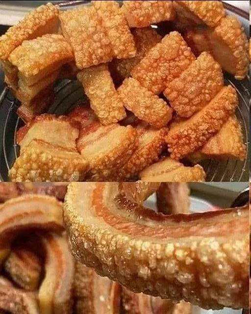 El vinagre en las chicharrones es el secreto para que queden así a4DOddR