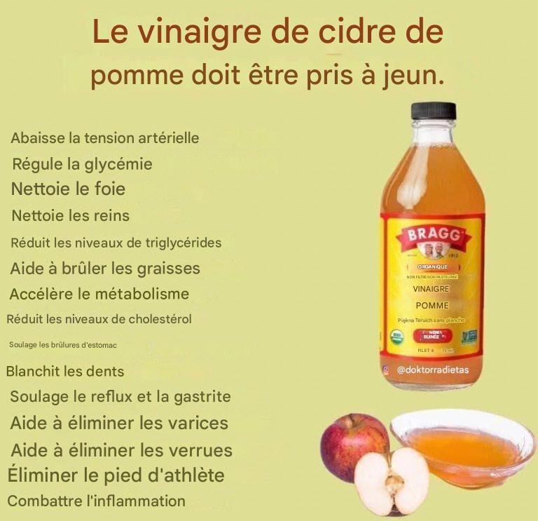 Découvrez les nombreux bienfaits du vinaigre de cidre pour la santé ; ils vous surprendront ! 1-386
