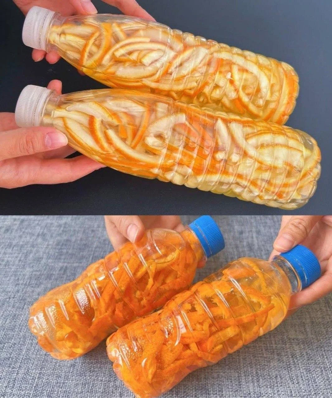 Desbloqueando el poder de los cítricos y el vinagre: los beneficios de conservar las cáscaras de naranja y limón TtIkeOA