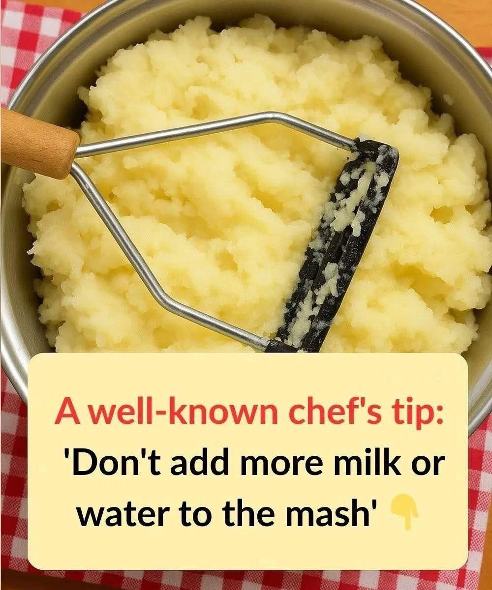 A well known chef’s tip: “Stop adding milk or water to your mashed potatoes. This ingredient makes them creamier than at the restaurant!” 574556126_1273089821511838_7481667489398797206_n