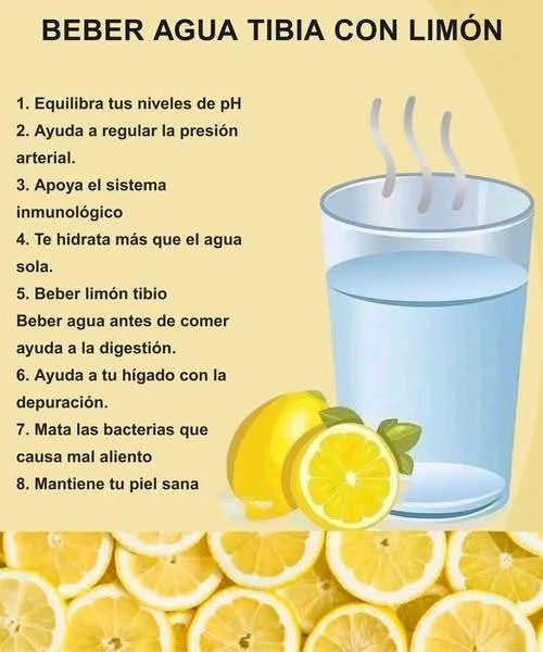 Beneficios de beber agua tibia con limón en ayunas kxmupNp