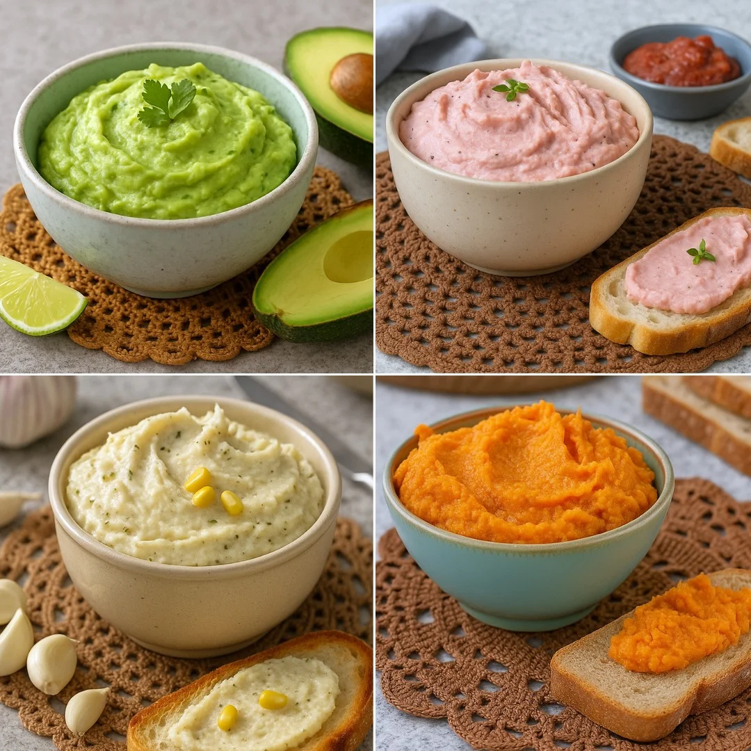 4 recetas caseras de Salsas, dips, untables y cremosos Gsa29BE