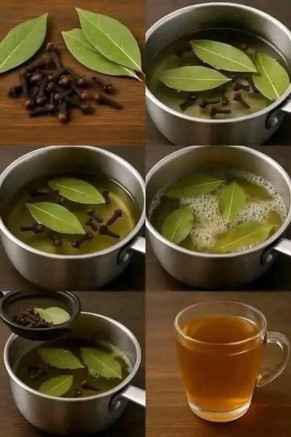 Té de hoja de laurel y clavo: una infusión aromática con beneficios tradicionales Bay Leaf and Clove Herbal Tea