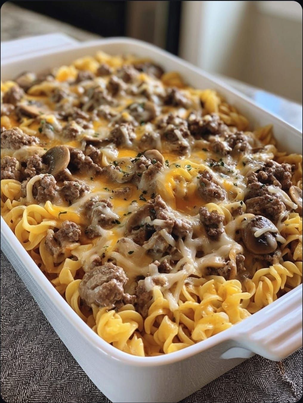 Beef Tetrazzini Casserole Beef Tetrazzini Casserole