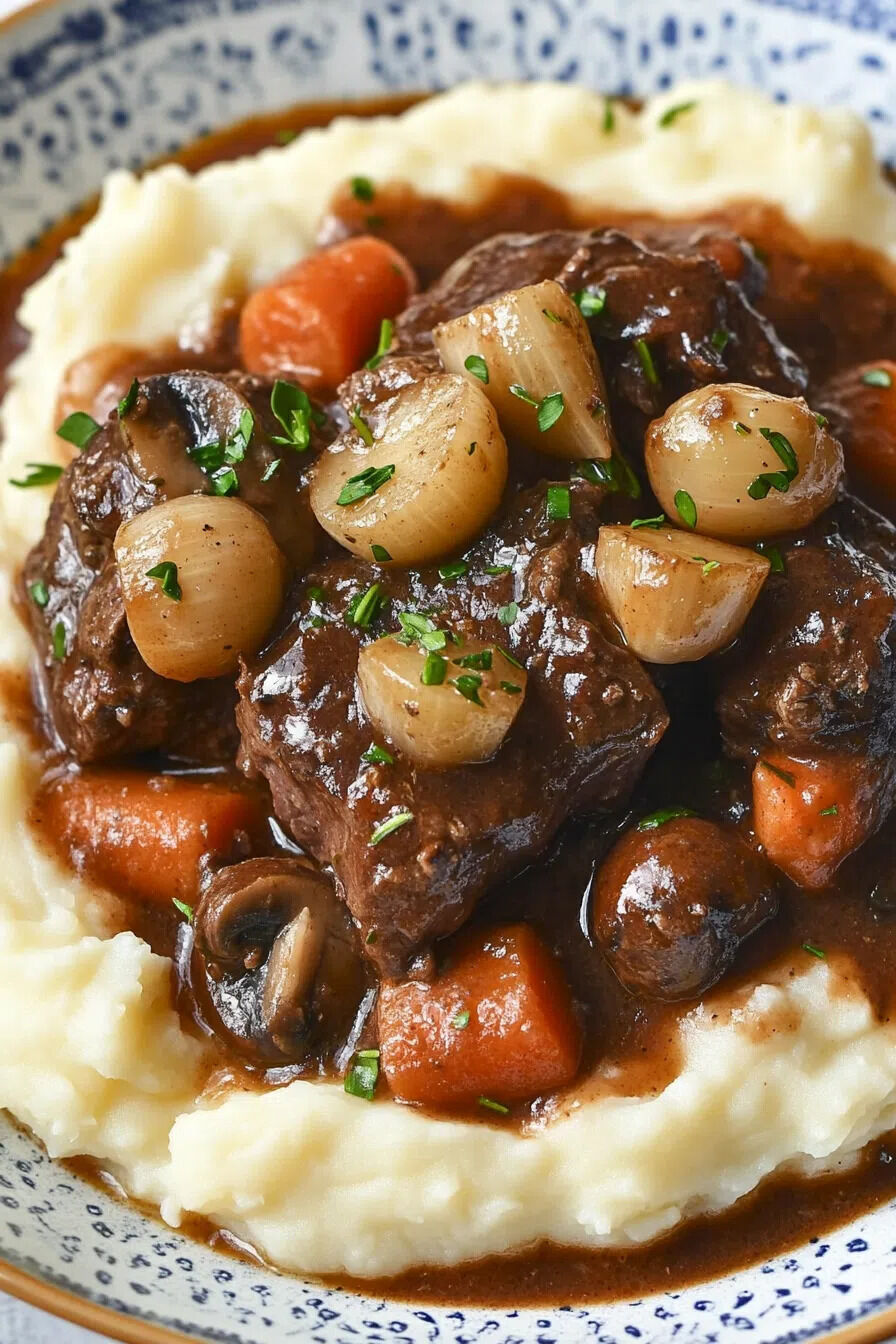 Bœuf Bourguignon Français