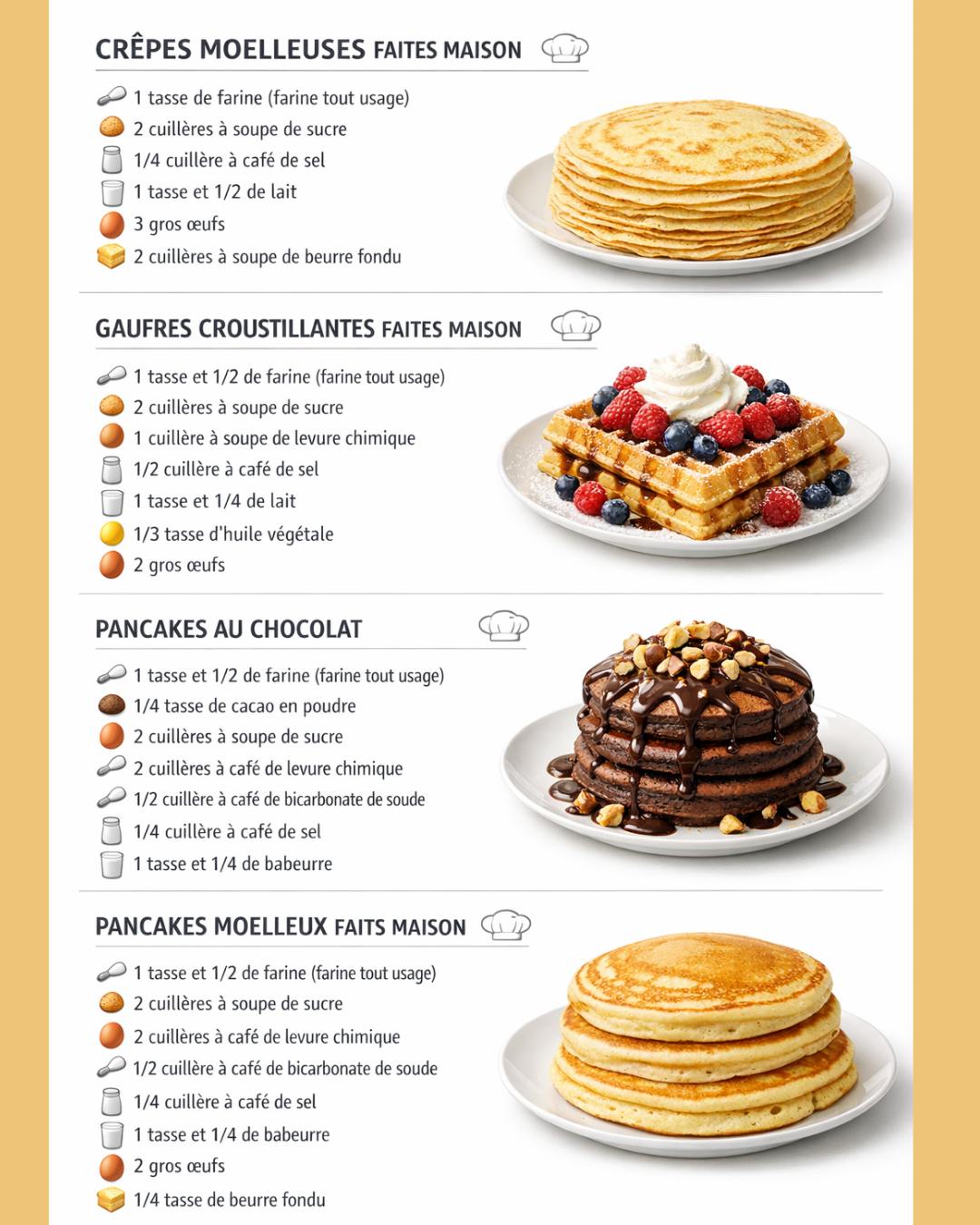 CRÊPES MOELLEUSES FAITES MAISON CRÊPES MOELLEUSES FAITES MAISON