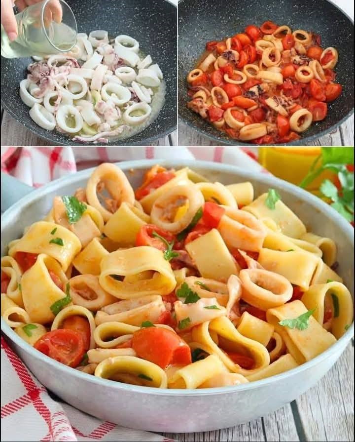 Calamarata La Recette d’une Entrée de Poisson Savoureuse et Parfumée