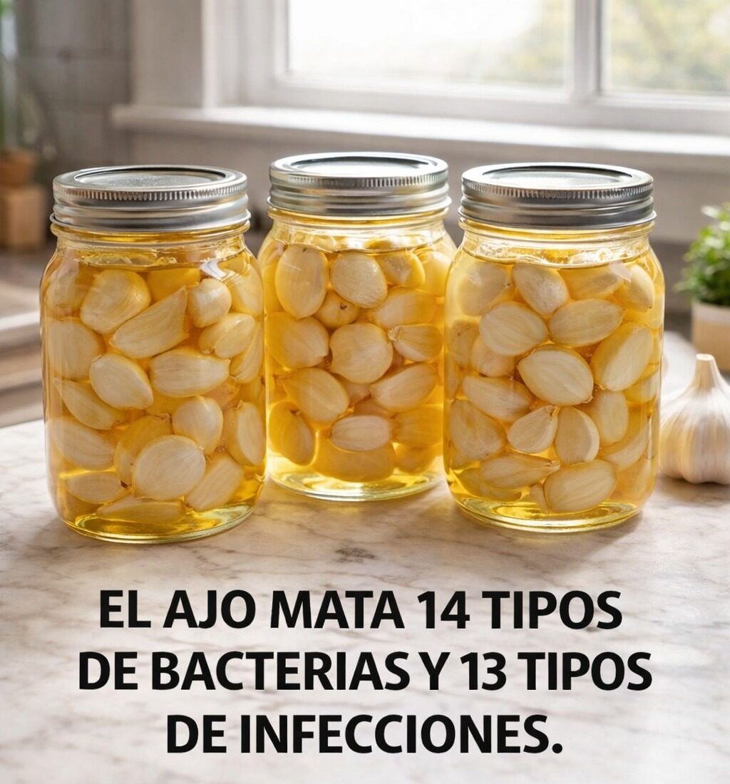 Did you know that garlic is a natural antibiotic that helps fight infections easily Did you know that garlic is a natural antibiotic that helps fight infections easily