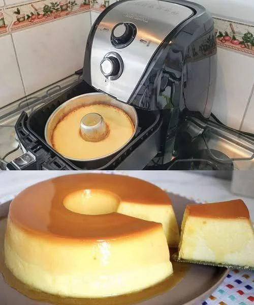Flan Casero en Freidora de Aire