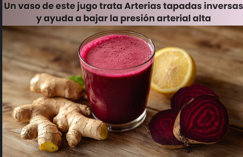 Jugo de betabel y limón para depurar y bajar la presión Jugo de betabel y limón para depurar y bajar la presión