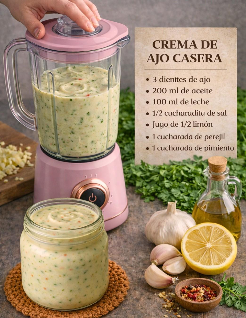 La Famosa Crema de Ajo de la Abuelita Te Hará Agua La Boca La Famosa Crema de Ajo de la Abuelita Te Hará Agua La Boca