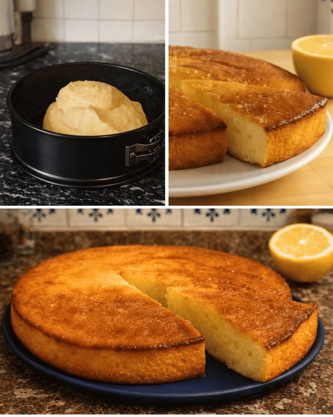 Lemon Cake — Moist & Fragrant Lemon Cake — Moist & Fragrant
