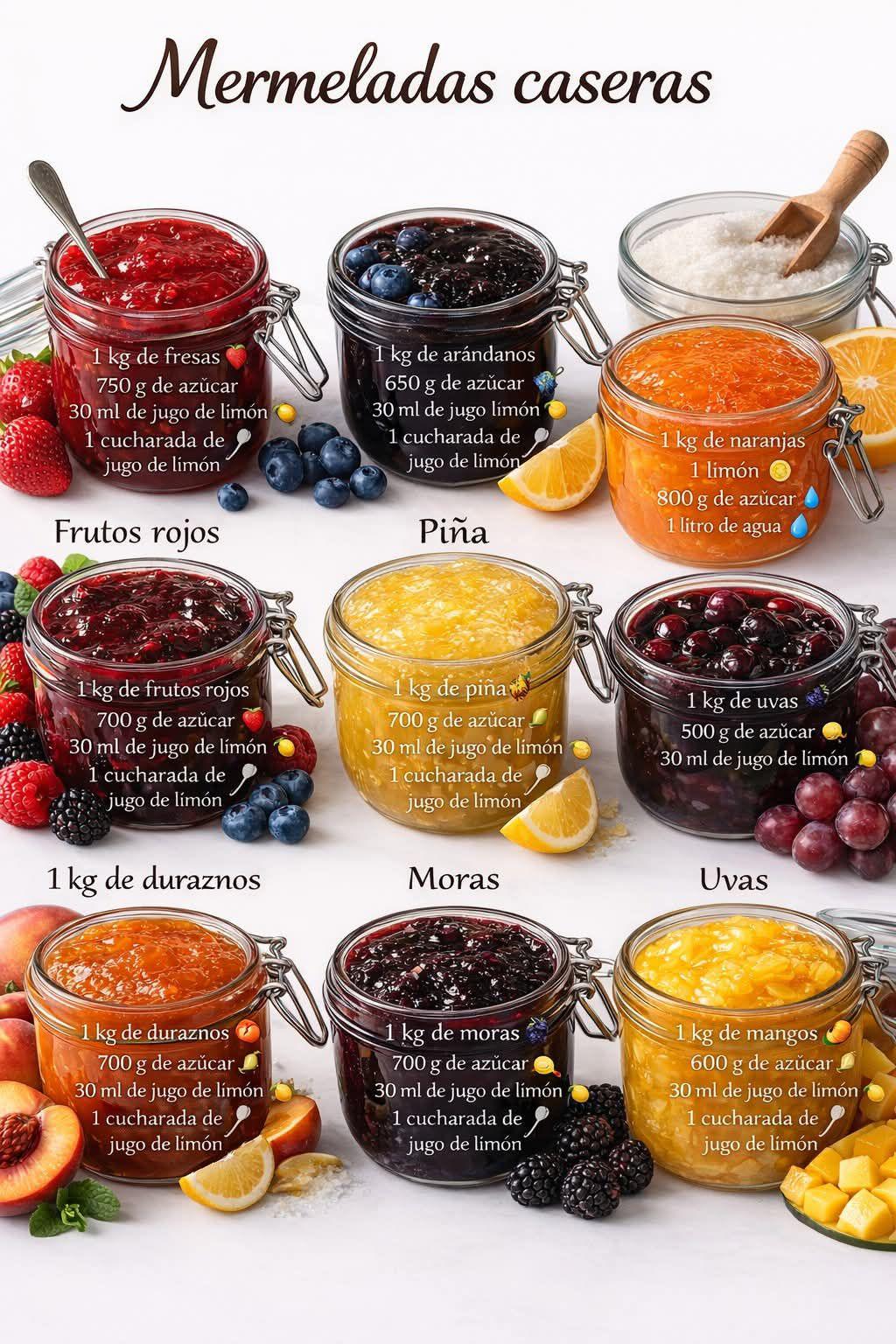 Mermelada con un sabor delicioso y una textura perfecta