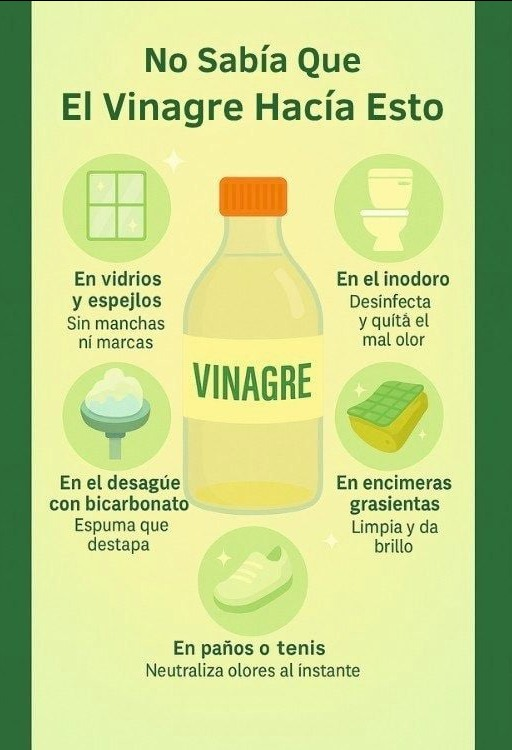 No sabía que el vinagre hiciera esto No sabía que el vinagre hiciera est