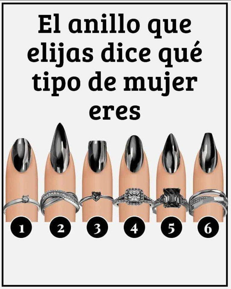 No te engañes. Elige una uña para ver qué tipo de mujer eres.