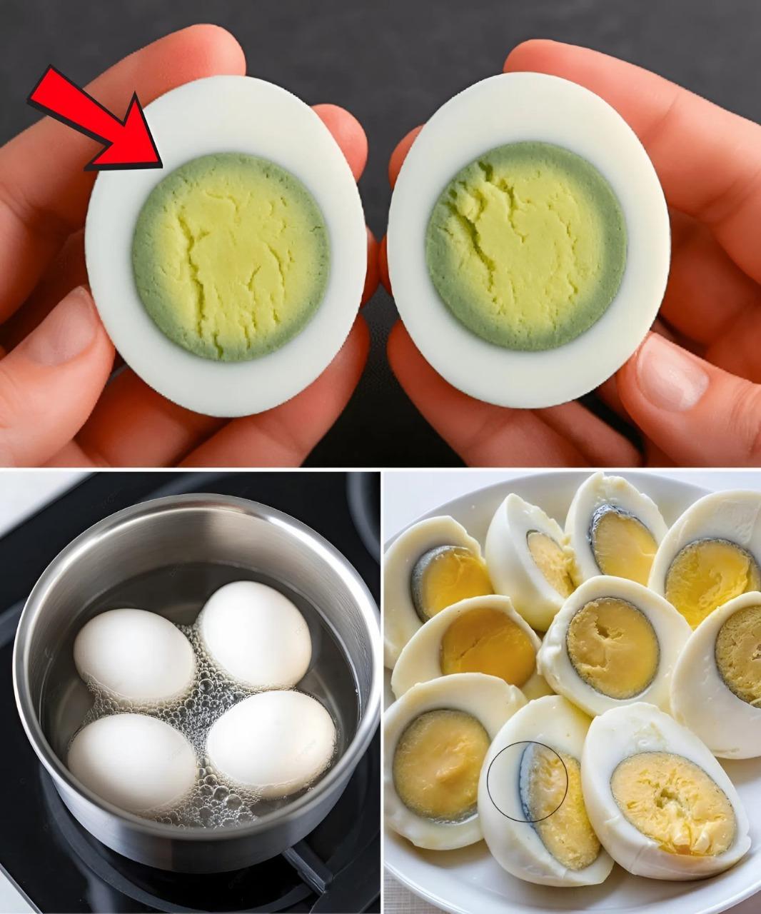 Por qué los huevos duros adquieren un borde verde alrededor de la yema (y cómo evitarlo)