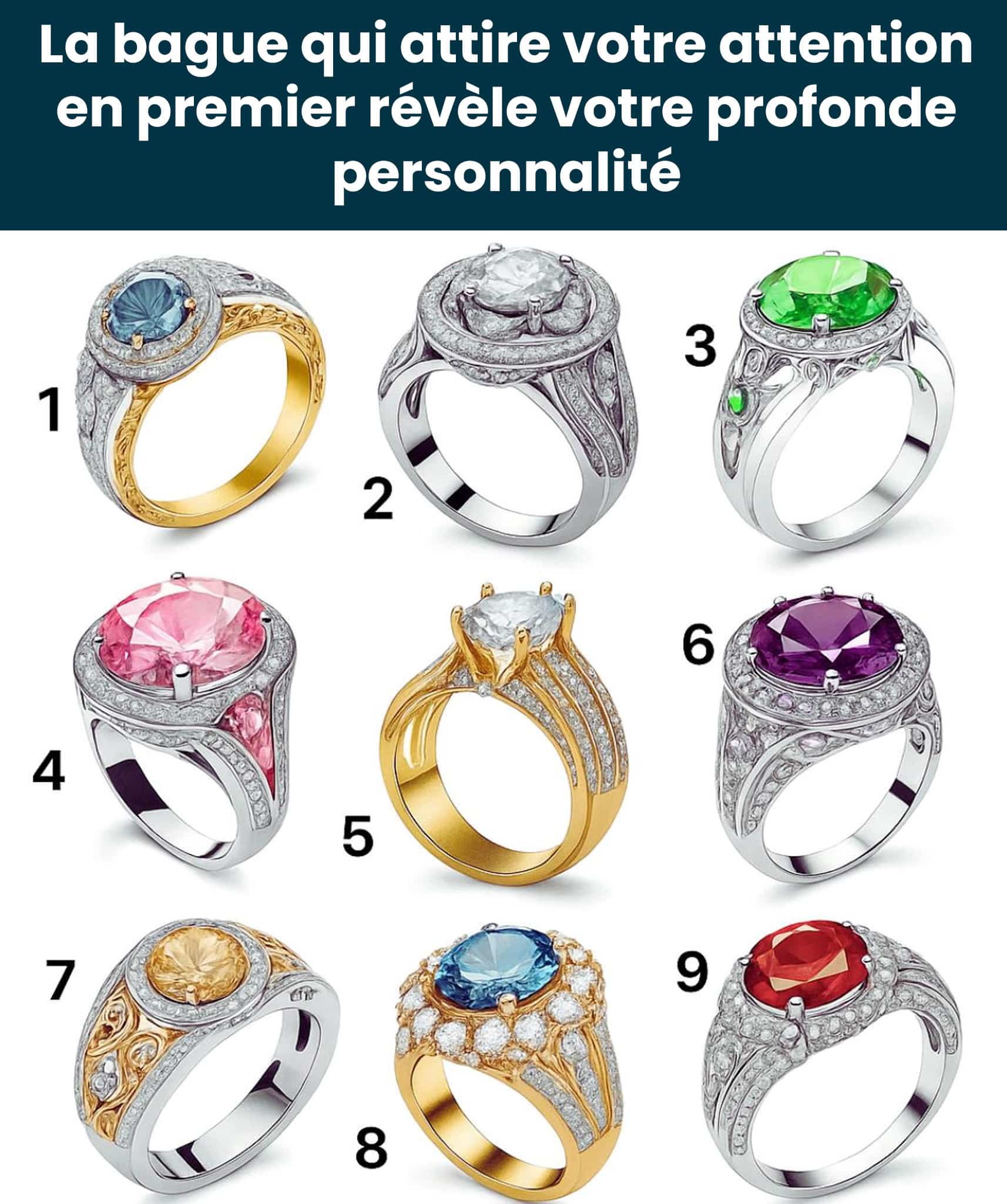 Que dit votre alliance sur votre personnalité cachée ? Que dit votre alliance sur votre personnalité cachée