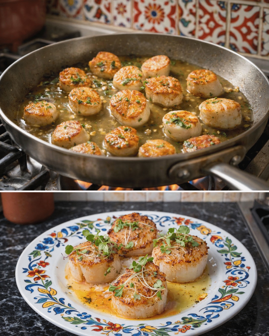 Recette Noix de Saint-Jacques Juste Poêlées Simplicité et Raffinement