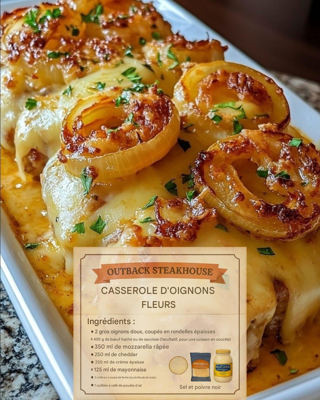 Recette d’oignons fleuris de l’Outback Steakhouse Recette d’oignons fleuris de l’Outback Steakhouse