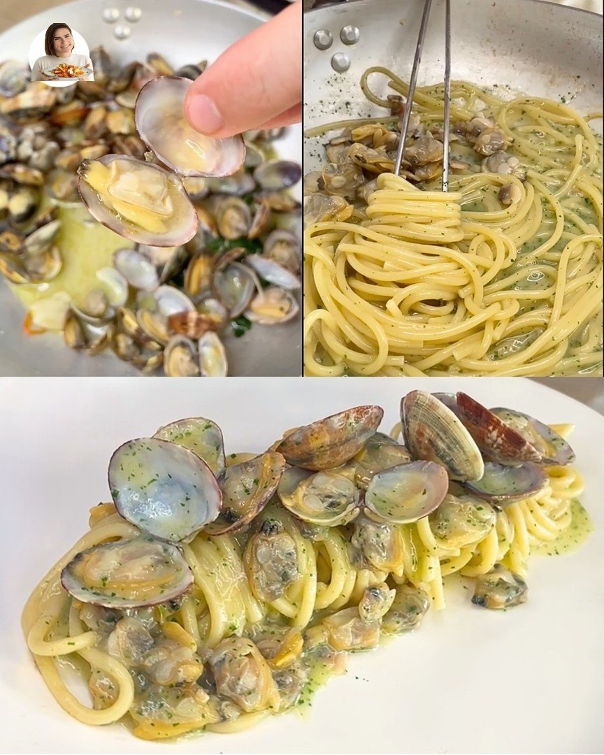 Spaghetti aux palourdes la recette d’un classique de la cuisine italienne se poursuit