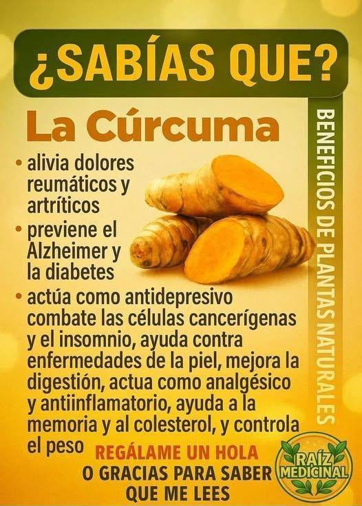 Beneficios de la Cúrcuma