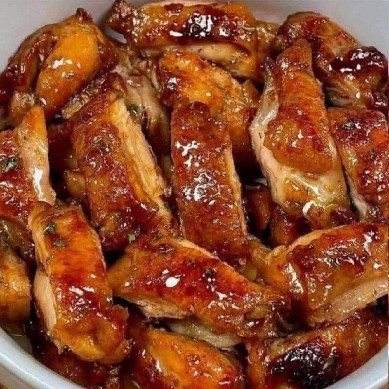 Irresistibles Tiras de Pollo con Glaseado Agridulce