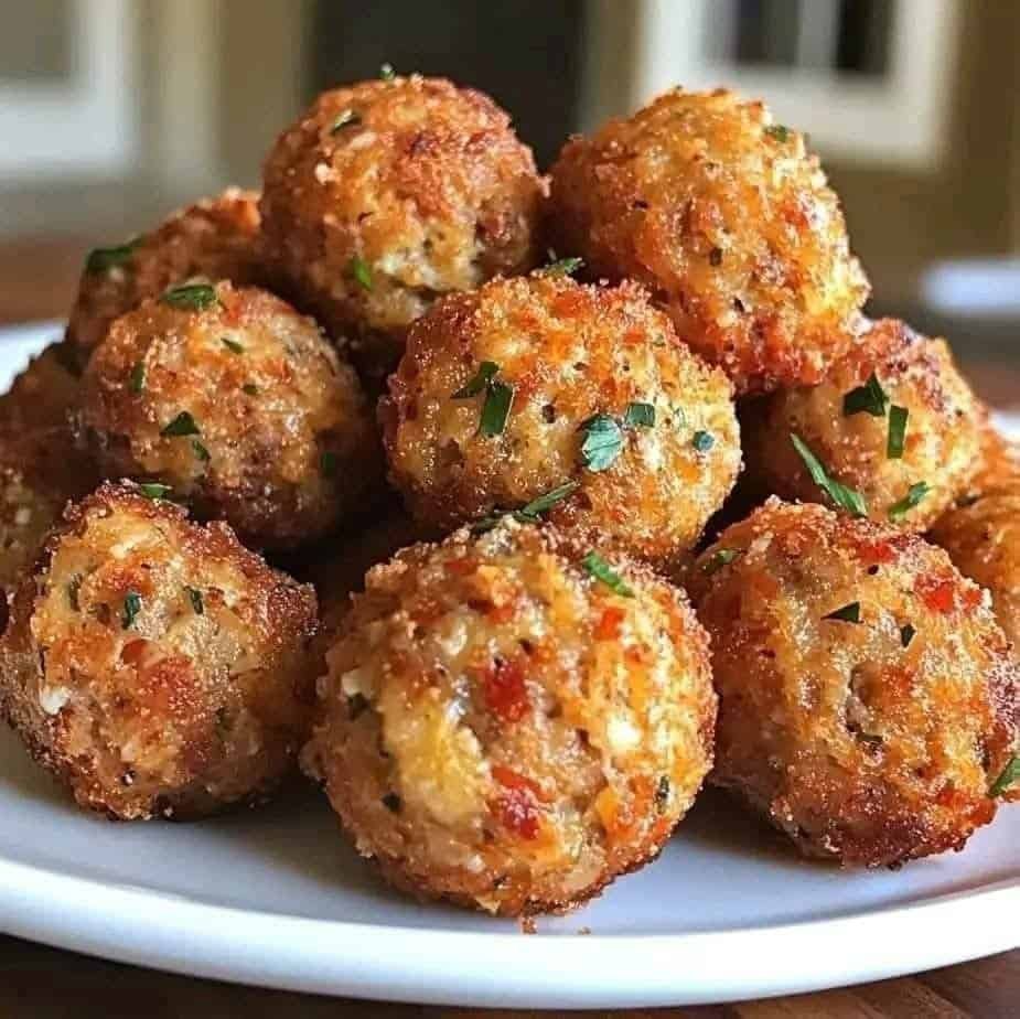 Bolitas de salchicha: el refrigerio que nunca llega a la mesa SNG0JDx
