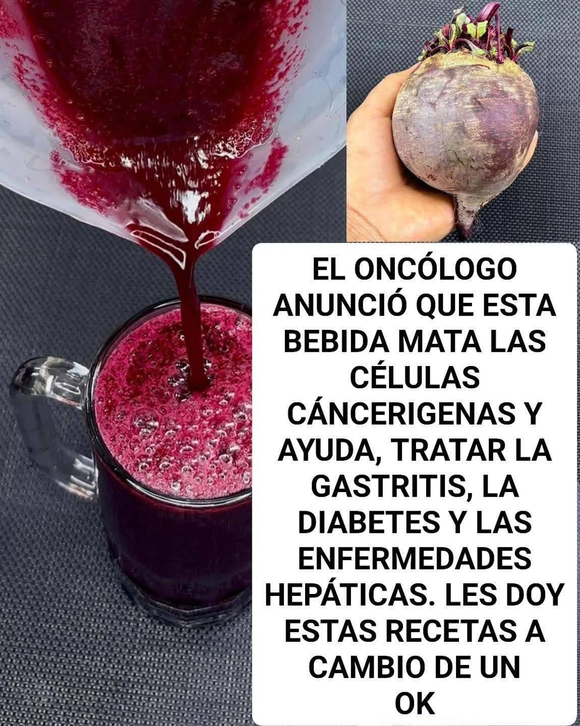 ¡ALERTA! JUGO DE REMOLACHA MATA CÉLULAS CANCERÍGENAS EN 42 DÍAS 628416994_811715375263756_4636983231218561945_n