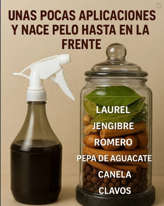 Tónico Capilar de Laurel, Romero y Aguacate: ¡Haz Crecer tu Cabello de Forma Natural! idmkB68