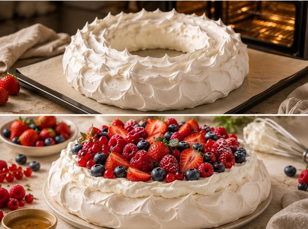 Pavlova Aérienne Nuage aux Fruits Rouges 721951203_973010962387045_2697865576351153527_n