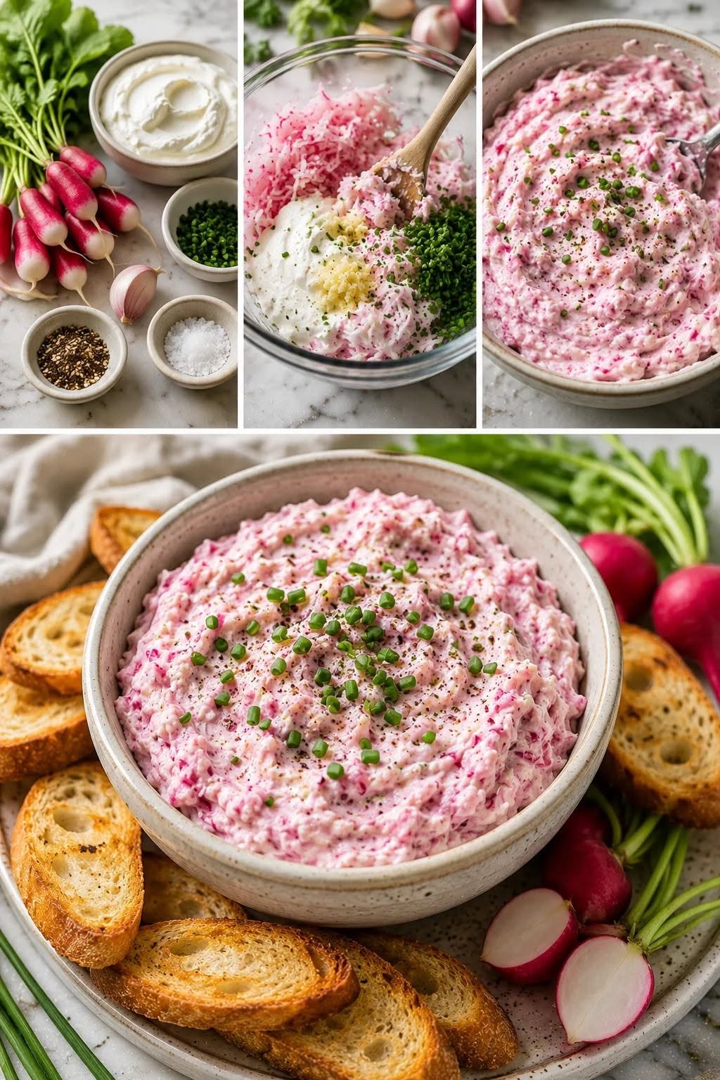 Tartinade de Radis à la Ciboulette : Une Délicieuse Apéritif Frais 723852552_1455441656249443_868739138787863733_n