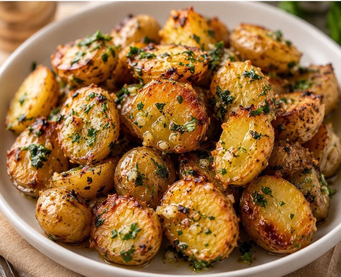 Pommes de Terre Rôties à l’Ail et au Beurre Persillé 724045458_1727098665380738_2456195606706784924_n