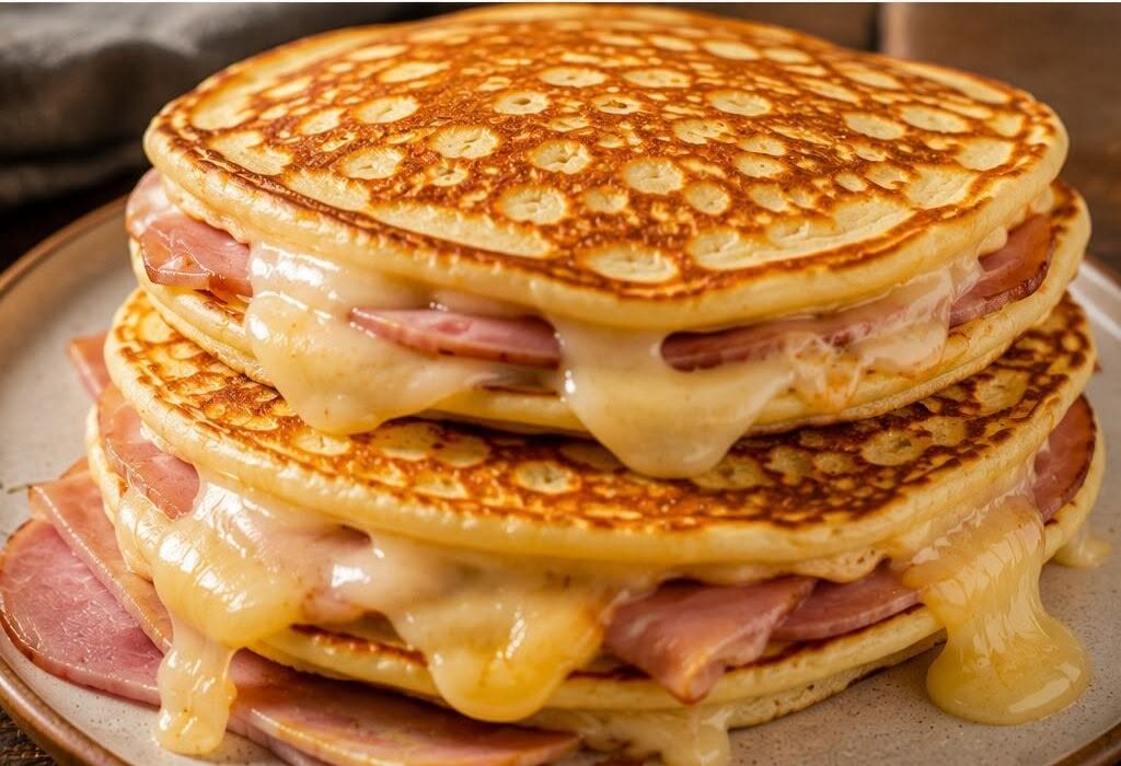 Pancakes Salés au Jambon et Fromage Coulant 733360268_1521360206201197_3690426216130139828_n