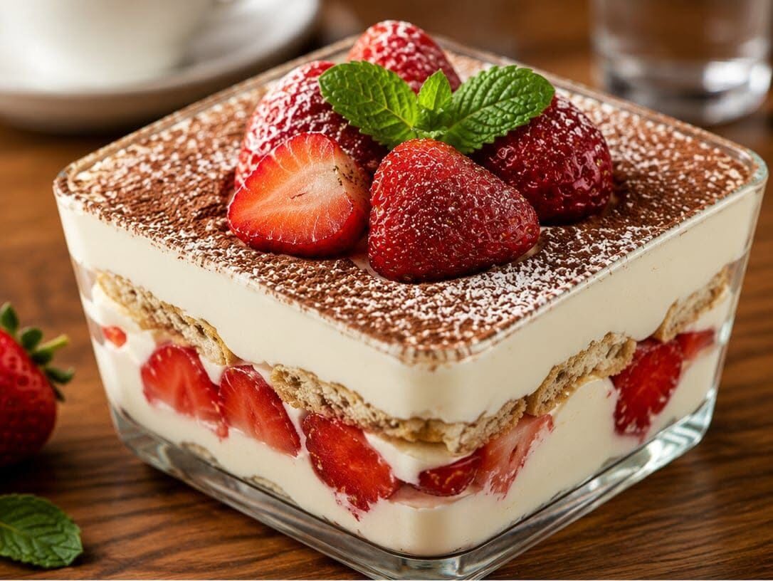 Tiramisu aux fraises et chocolat blanc 749108186_1752568552833749_8906021671994109619_n